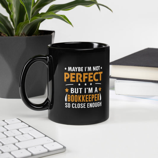 I Am Not Perfect Printed Coffee Mug - Cute Statement Ceramic Teacups - Trendy Graphic Mugs - Gift